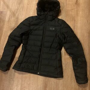 Mountain Hardwear Women's Black Down Puffer Jacket